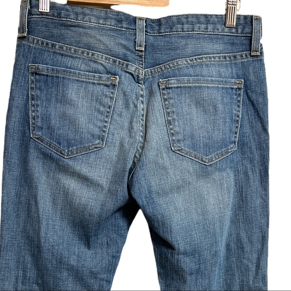 MOSSIMO BOYFRIEND‎ RAW HEM DISTRESSED STRETCH JEANS SIZE 2 - Picture 6 of 13